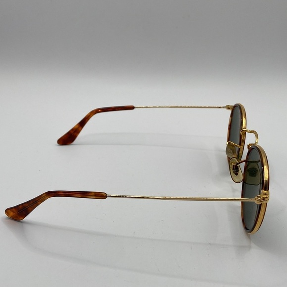Vintage Ray Ban W1675 Classic Metals Sunglasses Tortoise Shell